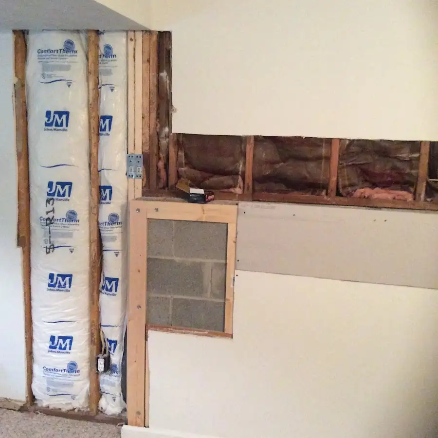 Wall insulation replacement during Odor Removal & Deodorization in Las Vegas